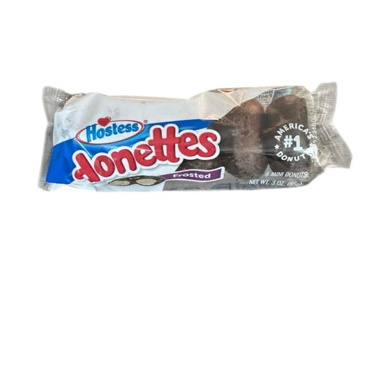 Frosted Chocolate Mini Donettes