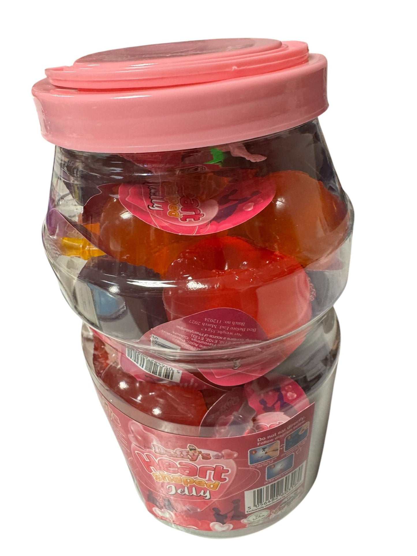 Jelly Fruit Hearts