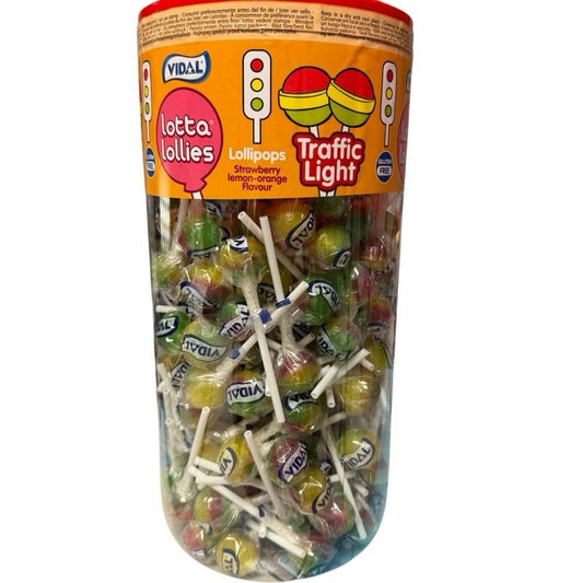 Tub Strawberry Lemon-Orange lollies