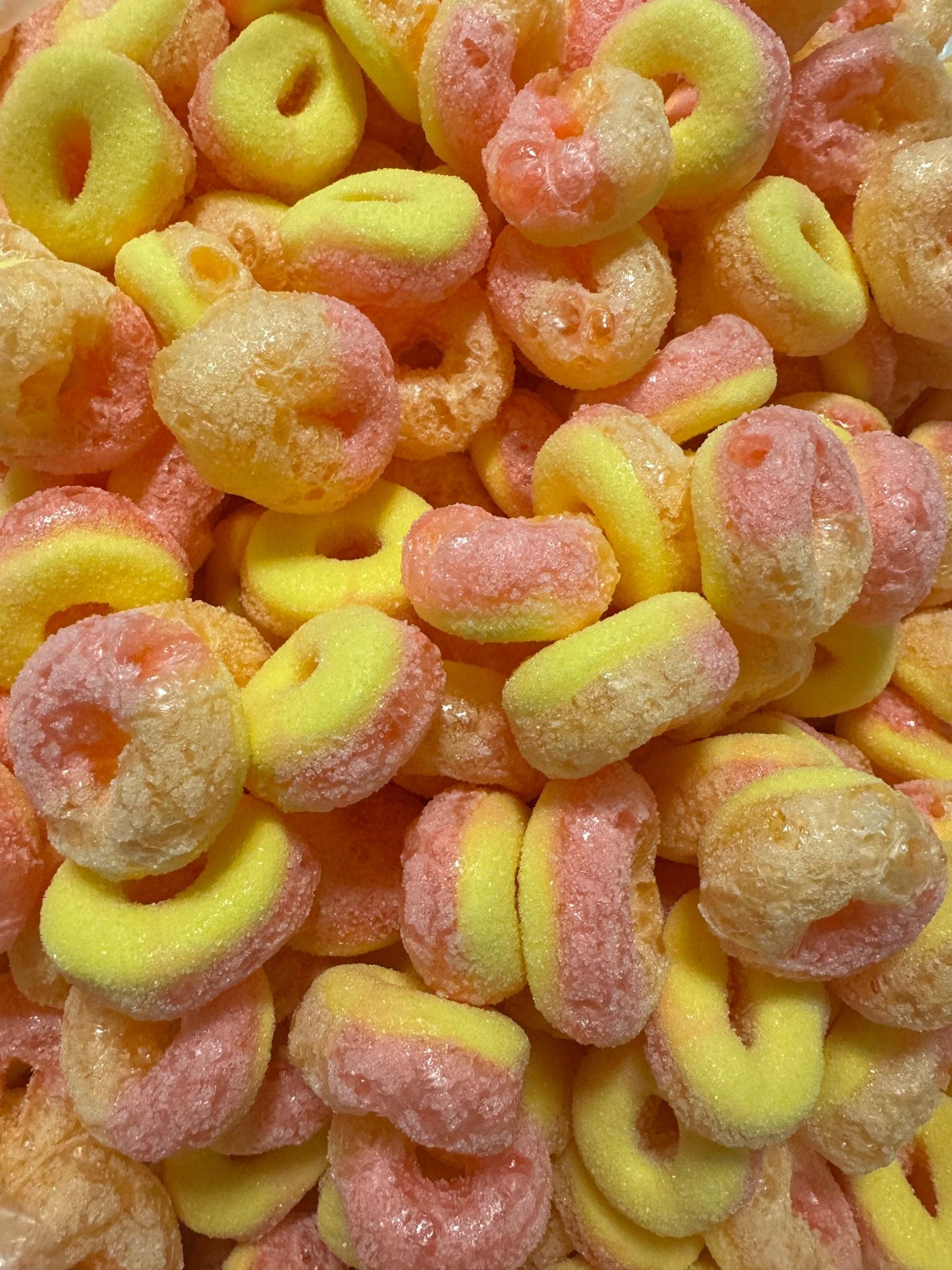 Freeze Dried Peach Rings