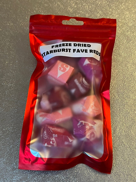 Freeze Dried Starburst Fave Reds