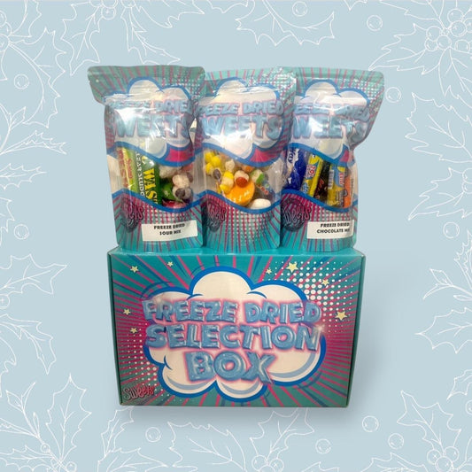 Freeze Dried Snack Selection Box - 3 Mixed Packs of Sweets and Chocolate
