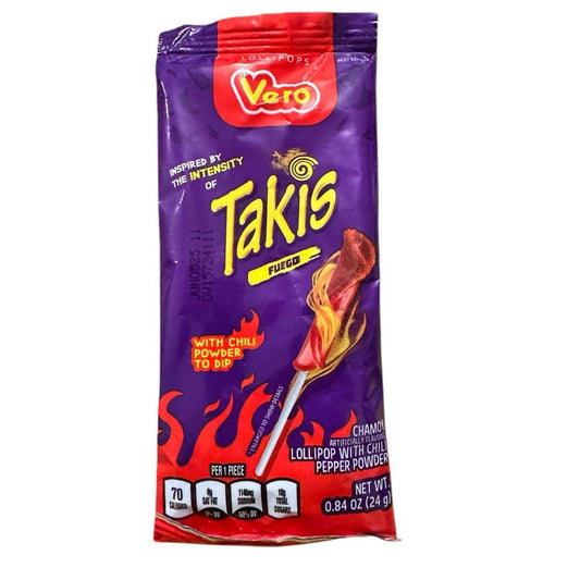 Takis Fuego Lollipop